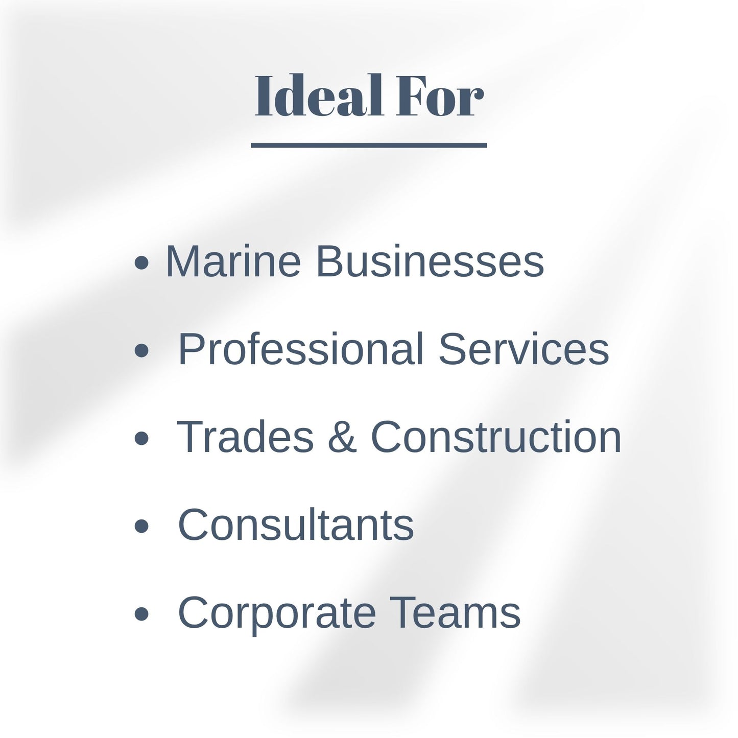 Professional Capability Statement Template